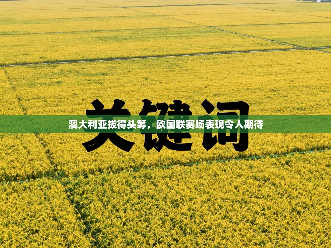 澳大利亚拔得头筹，欧国联赛场表现令人期待  第2张