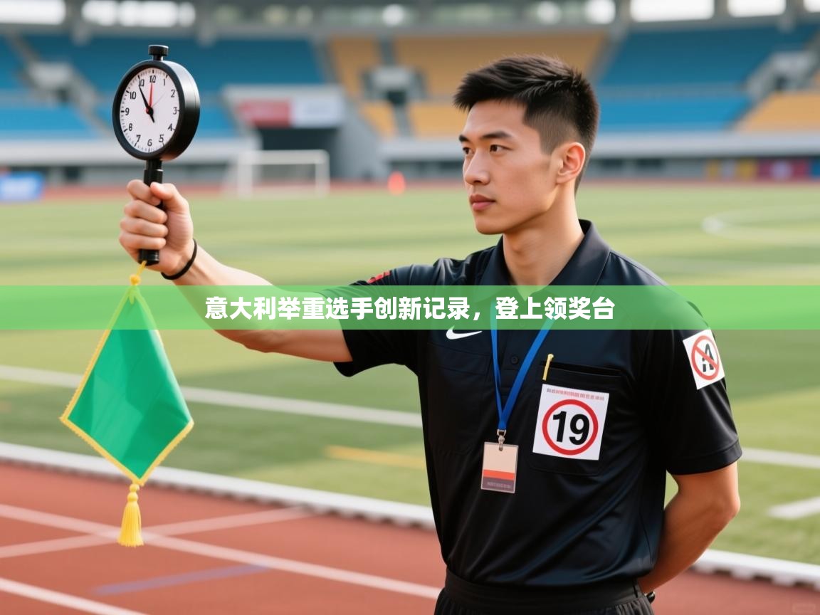 意大利举重选手创新记录，登上领奖台  第1张