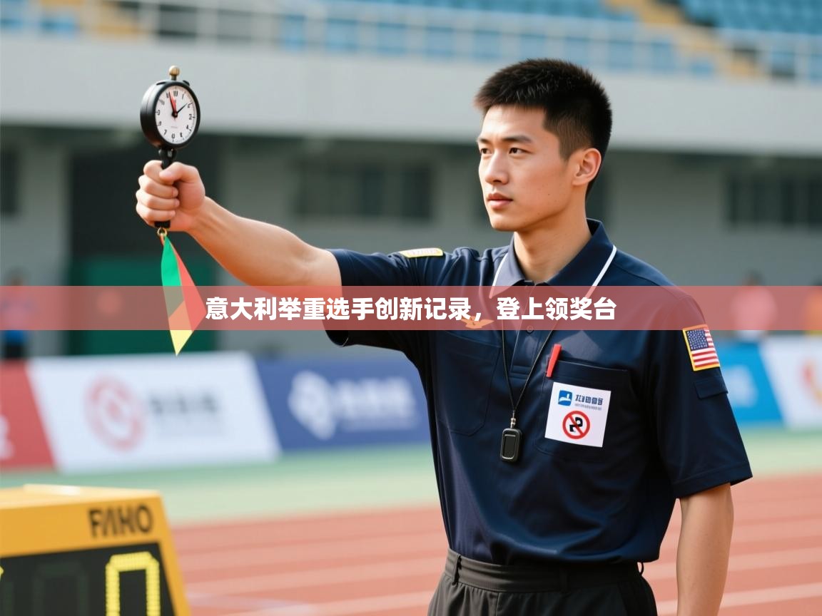 意大利举重选手创新记录，登上领奖台  第2张