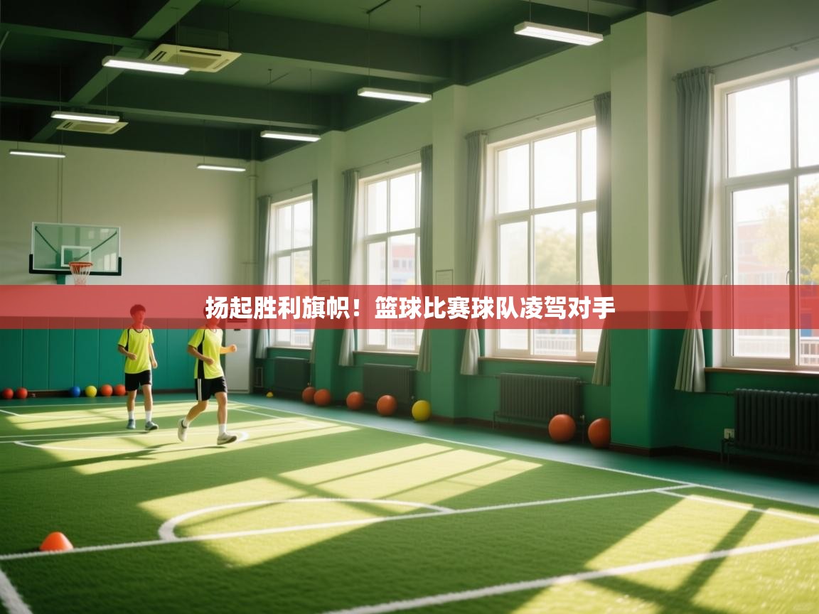 扬起胜利旗帜！篮球比赛球队凌驾对手  第2张